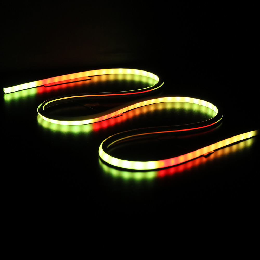 Narrowest DC5V WS2812C Dream Color LED Neon Lights Strip For DIY - 06*06mm Size 3.28ft Narrowest DC5V WS2812C Dream Color LED Neon Lights Strip For DIY - 06*06mm Size 3.28ft